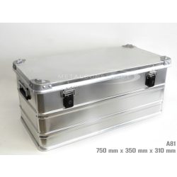 A-81 alumínium box, 750x350x310 mm